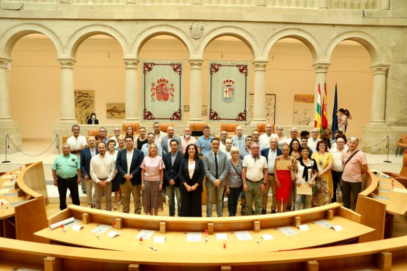 La presidenta del Gobierno regional, Concha Andreu, ha participado en el acto de reconocimiento organizado por el Banco de Sangre de La Rioja con motivo del Día Mundial del Donante